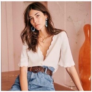 Sezane Antika Blouse FR 36